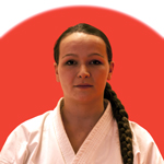 Sensei Sarah-<b>Magdalena Peters</b> (3. Dan) Karate seit 1989 - TrainerSarah1